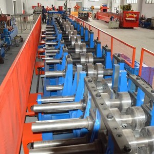 Automatic Change 100-600mm Size C Channel Cable Tray Roll Forming Machine