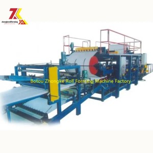 2024 High Speed Automatic polyurethane machines Phenolic Insulated Polyurethane Sandwich Foam Forming Panel Machine