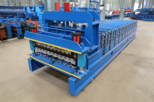Ibr Roof Double Layer Trapezoidal Steel Sheet Profile Metal Roll Forming Machine