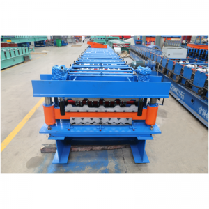 Zhongke Corrugated and Trapezoid Roofing Tile Roll Forming Machine Double Layers Metal Steel Sheets Roofing Machine Tile Making Machine