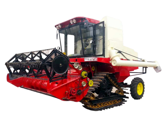 4LZ-8 Crawler Rice Harvester