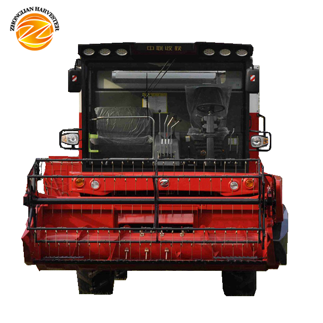 High Quality Factory Price Multifunctional Mini Rice Wheat Grain Combine Harvester Featured Image