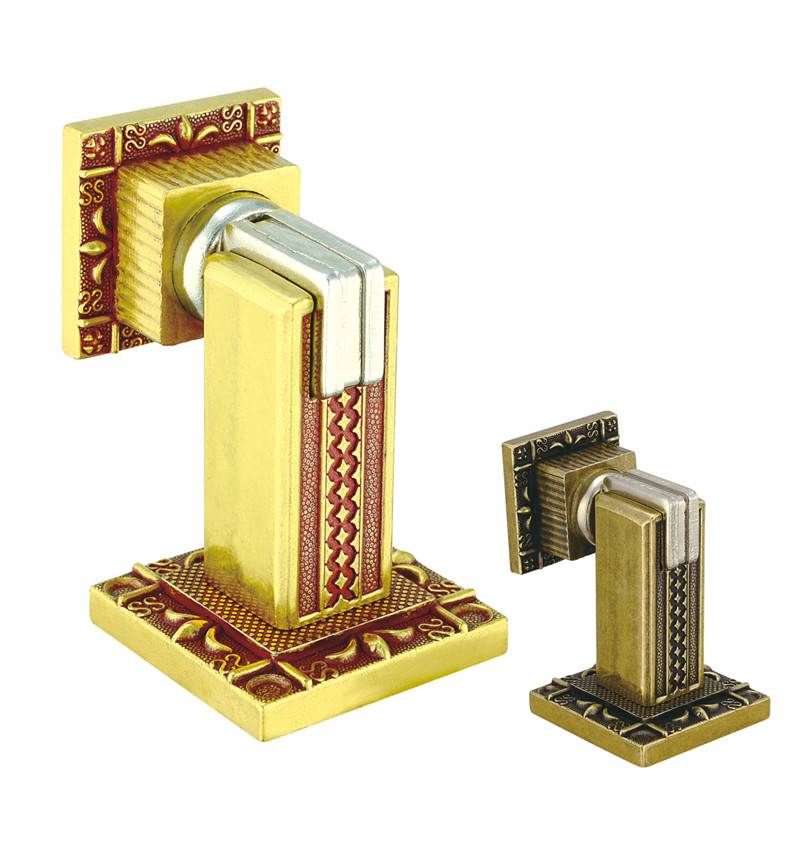 China Wholesale Sliding Cabinet Door Tracks Manufacturer - Zinc alloy big door stop home Decoration magnet – Qianchuan