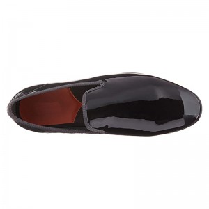 Spring New Design Casual Slip On Patent Leather Loafers for Men