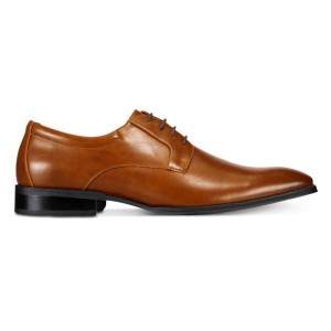 Business Casual Carved Design Genuine Leather Shoes