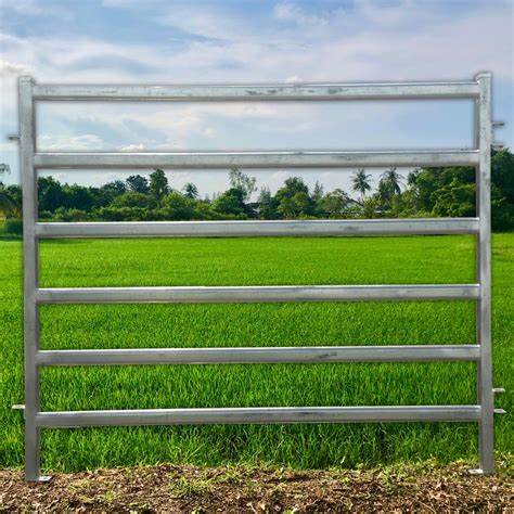 Factory Hot Sale1.8 m x 2.1m Galvanized Livestock Horse Cattle Sheep Yard Fence Panel