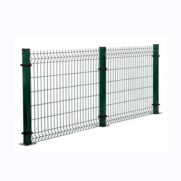 high quality OEM service commercial powder coated galvanized steel welded curved 3d wire mesh