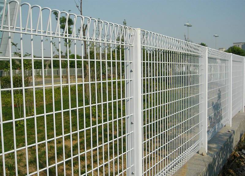 BRC Roll Top Welded Mesh Fence