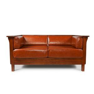 Hollowed-out 2-seat sofa