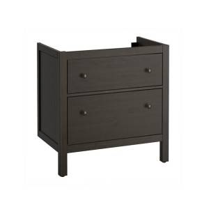Double Four-Drawer Washbasin Cabinet