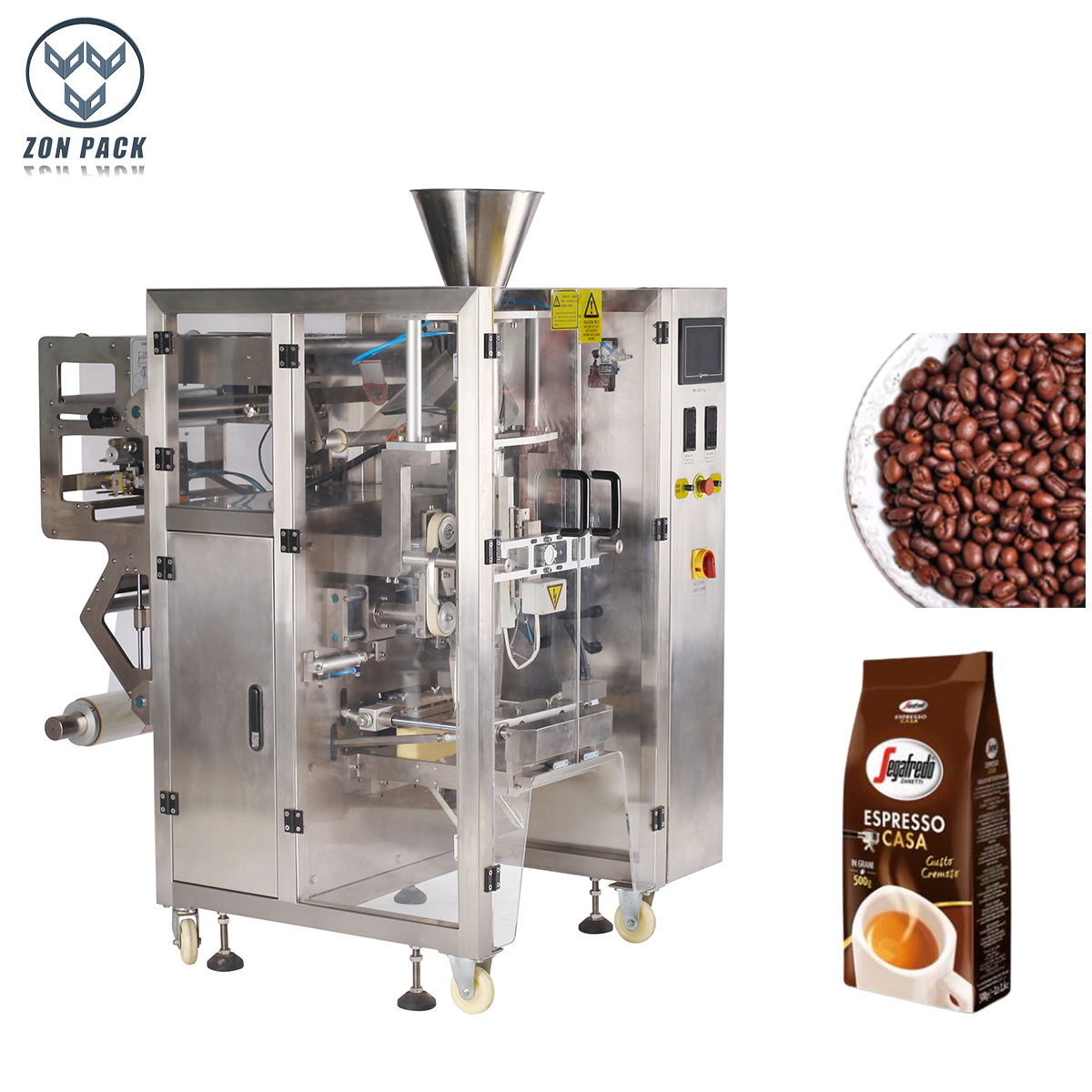 Yilia-vertical packing machine for coffee bean