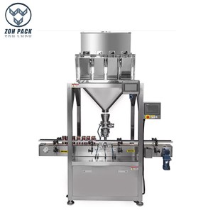 China wholesale Semi Automatic Pouch Filling Machine Manufacturer - ZH-BC  Packing System with 4 Heads  Linear Weigher – Zon Packaging