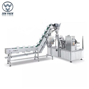 China wholesale Nitrogen Packing Machine For Snacks Factory - ZH-BG10 Bowl Conveyor Rotary Packing System – Zon Packaging