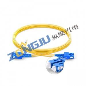 SC na SC enosmerni priključni kabel