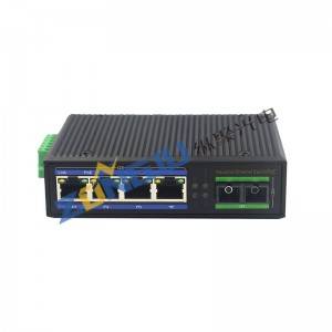4 port 1000M Industrial Switch with SC Fiber