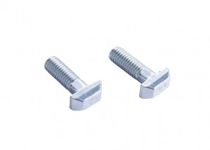 T-bolts of stainless steel and carbon steel