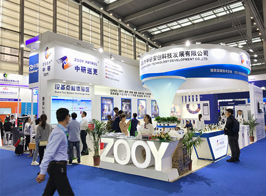 ZOOY attended 2019 CPSE-show the latest guard tour system technology to the largest security fair