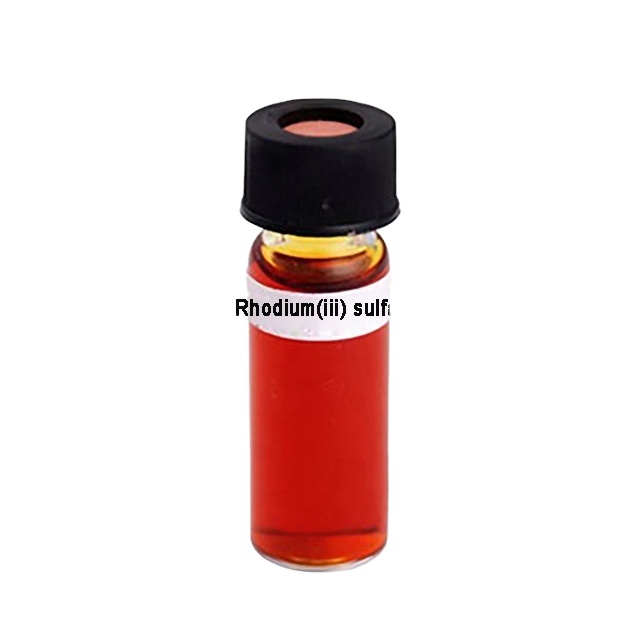 cas10489-46-0 תמיסת רודיום סולפט אדום-חום