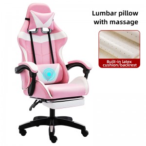 factory low price Cheapest Custom Cougar Gamer PC Gaming Chair with Footrest
