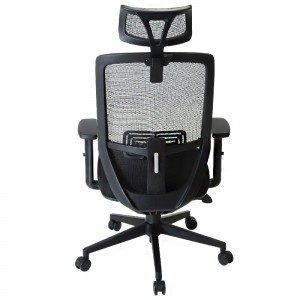 HAPPYGAME Office Chair Ergonomic Mesh Chair Armrest Executive Swivel Chair