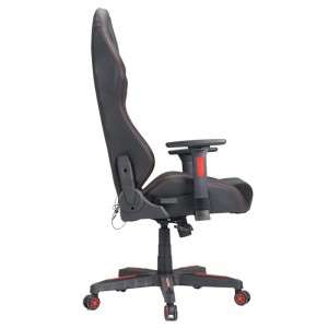 HAPPYGAME Gaming Chair Tall Full Mould Foam Gamer Chair with LED Light