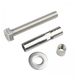 304 Stainless Steel Hex Sleeve Anchor Bolt