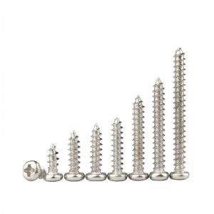 304 Stainless Steel Pan Head Self Tapping Screw