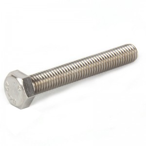 Full Thread Stainless Steel 304 316 316L Hex Bolt And Nut