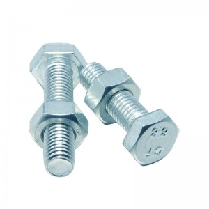8.8 Ọkwa Carbon Steel Hex Bolt