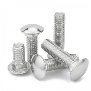 Stainless Steel Carriage Bolt DIN603 Domed Heads Jeung Square beuheung Bolt