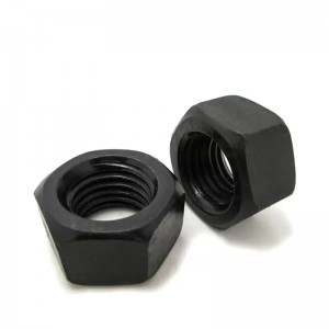 Vasega 10.9 Carbon Steel Black Hex Nut