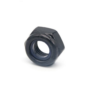 Grade 4.8 Black Carbon Steel Lock Nut