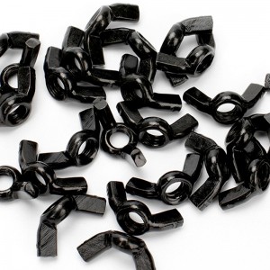 Grad 4.8 Black Carbon Steel Wing Nut