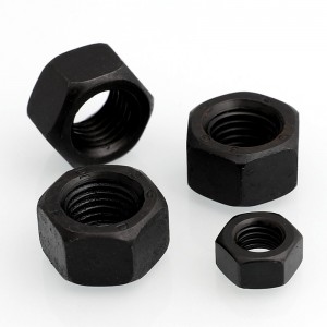 Ọkwa 4.8 Carbon Steel Black Hex Nut