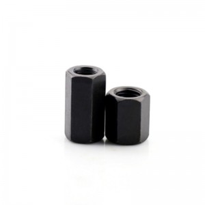 Ibanga 8.8 Black Carbon Steel Hex Long Nut
