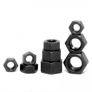Ọkwa 8.8 Carbon Steel Black Hex Nut