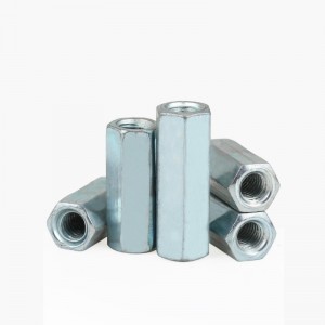 Ọkwa 8.8 Zinc Plated Carbon Steel Hex Long Nut