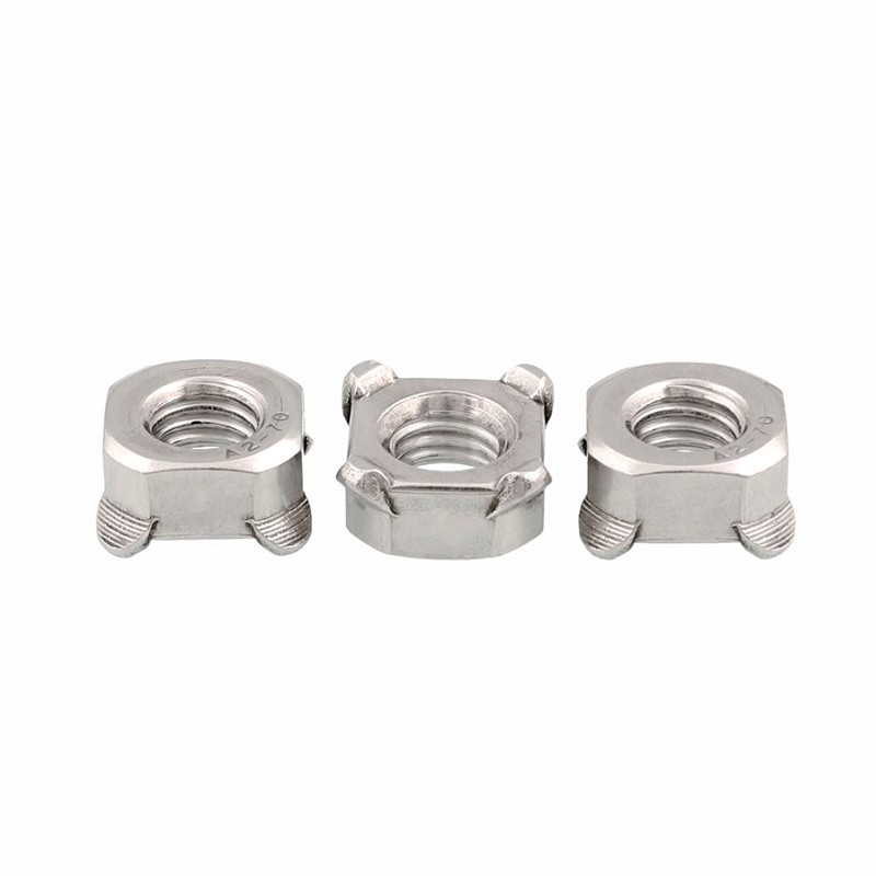 304 Stainless Steel Square Weld Nut