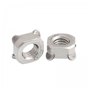 304 Stainless Steel Square Weld Nut