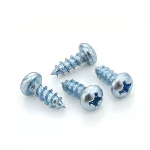 Sink Plated Carbon Steel Pan Head Self Tapping Screw