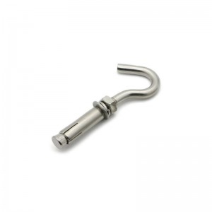 Zinc Plated Carbon Steel Hook Anchor Bolt