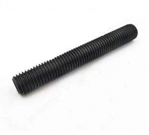 Carbon Steel Black Oxide Black Phosphated Grade 10.9 Stud Bolt Thread Rod