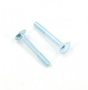 Factory Carriage Bolts DIN603 Galvanized Carbon Steel Square Neck Carriage Bolt