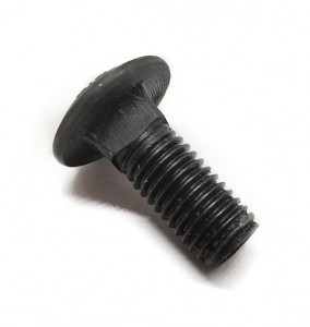 High Strength DIN 603 Carriage Bolt and Nut ANSI Bolts Grade 8.8 Round Head Black Square Neck