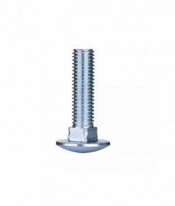 High Quality Carbon Steel Zinc Plated Galvanized Steel Round Head Carriage Bolts
