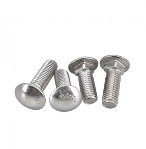 Wholesale Stainless Steel A2 A4 DIN 603 Carriage Bolts Round Cup Head Square Neck Bolts