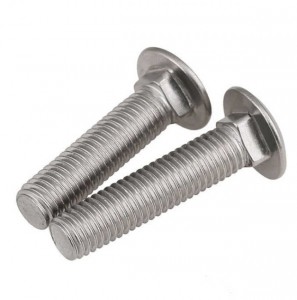 Wholesale Stainless Steel A2 A4 DIN 603 Carriage Bolts Round Cup Head Square Neck Bolts