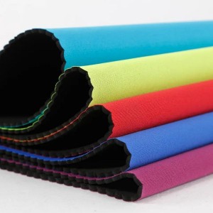 Best Selling Wholesale Multi Colors Customized Neoprene Material Thickness 1mm-10 mm Polyester Neoprene Textile Fabric.