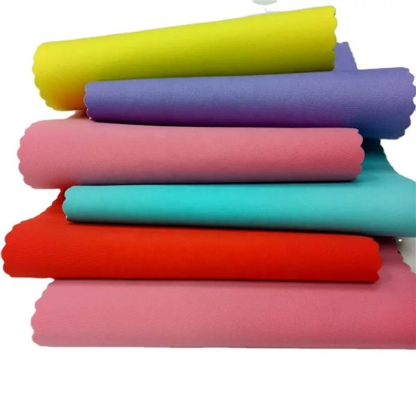 En Çok Satan Toptan Çok Renkli Özelleştirilmiş Neopren Malzeme Kalınlığı 1mm-10 mm Polyester Neopren Tekstil Kumaş.