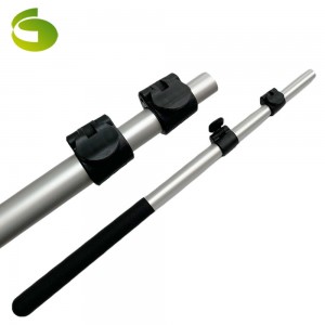 Custom 12FT 100% Carbon Fiber extendable hedge shears Telescopic Pole